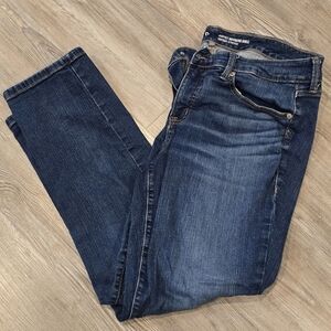 Torrid Dark Wash Boyfriend Skinny Jeans